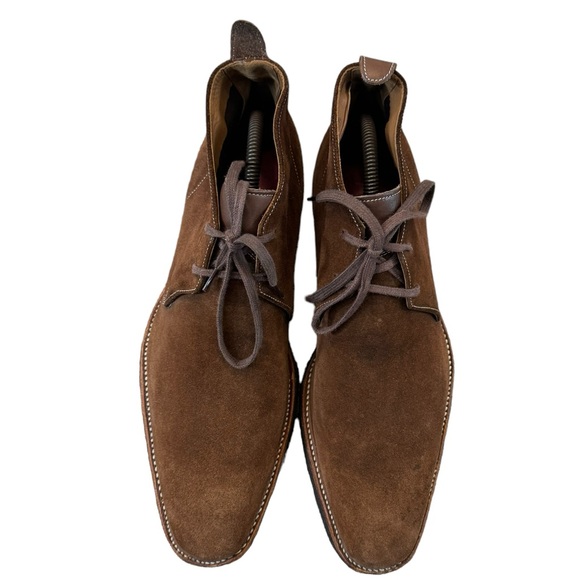 Grenson Scout Brown Chukka Suede Boots main image 2